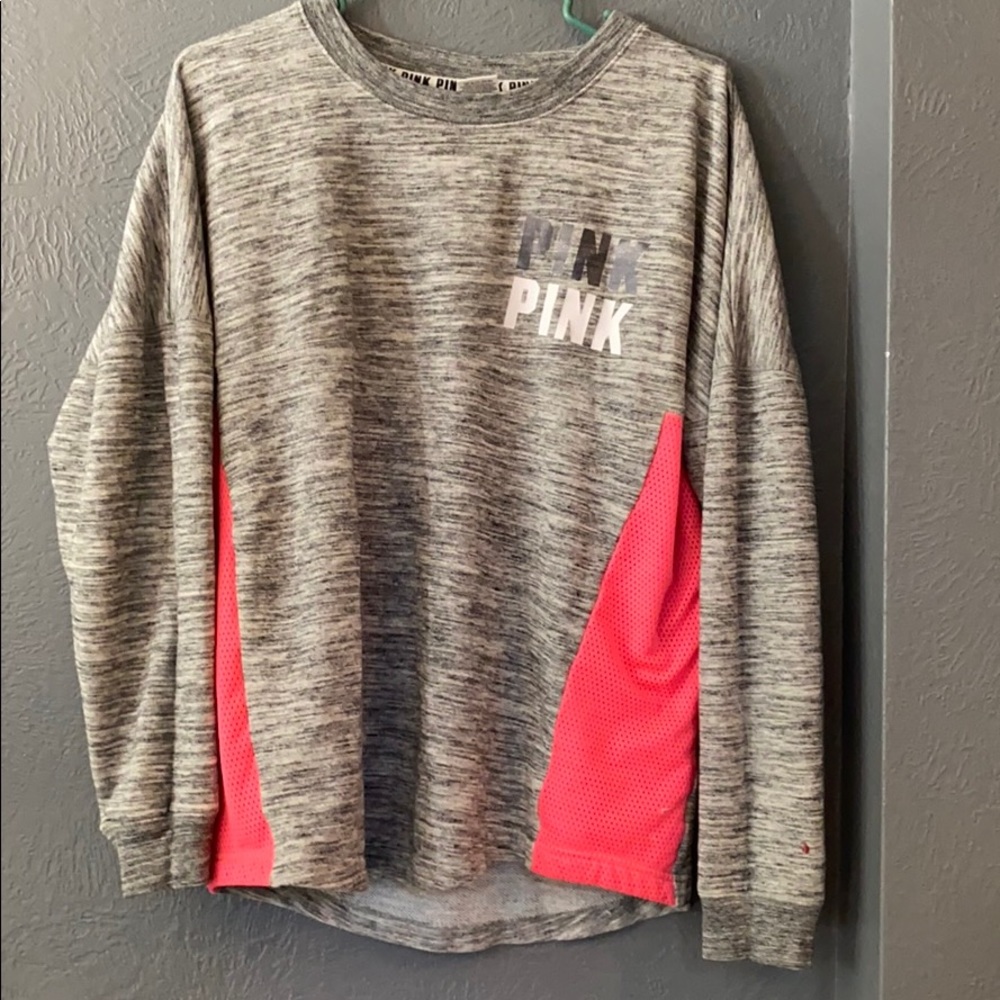 VS PINK LONG SLEEVE SWEATER